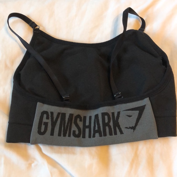 Gymshark Flex Strappy Sports Bra in Black - Picture 8 of 12